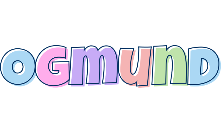 Ogmund pastel logo