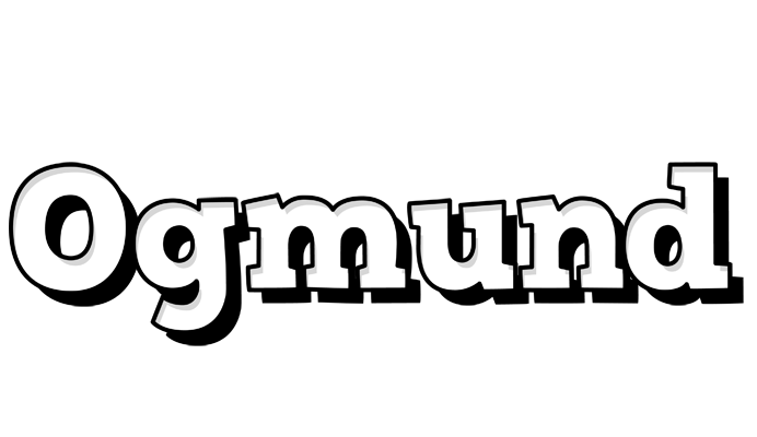 Ogmund snowing logo