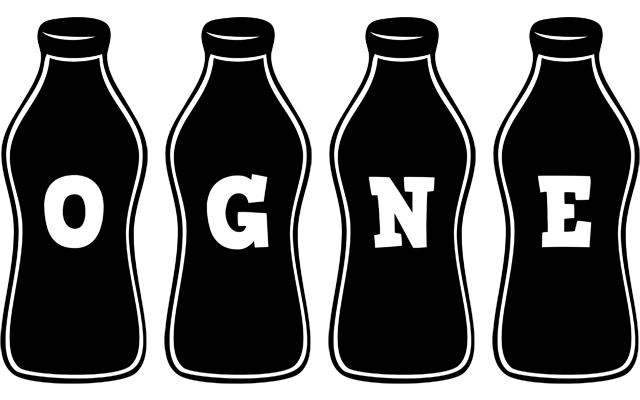 Ogne bottle logo