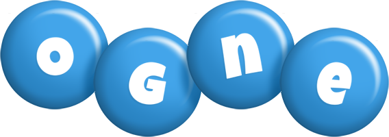 Ogne candy-blue logo