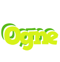 Ogne citrus logo