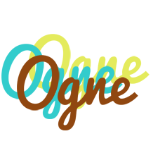 Ogne cupcake logo