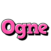 Ogne girlish logo