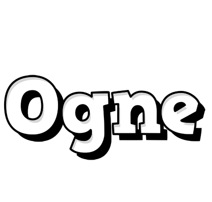 Ogne snowing logo