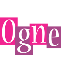 Ogne whine logo