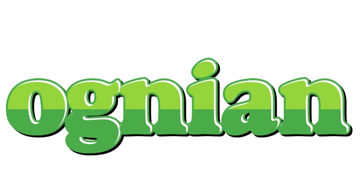 Ognian apple logo