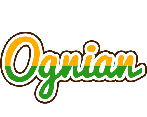 Ognian banana logo