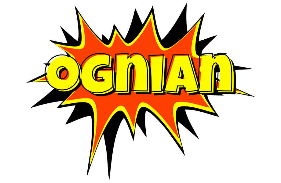 Ognian bazinga logo