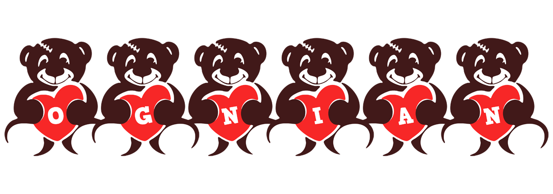 Ognian bear logo