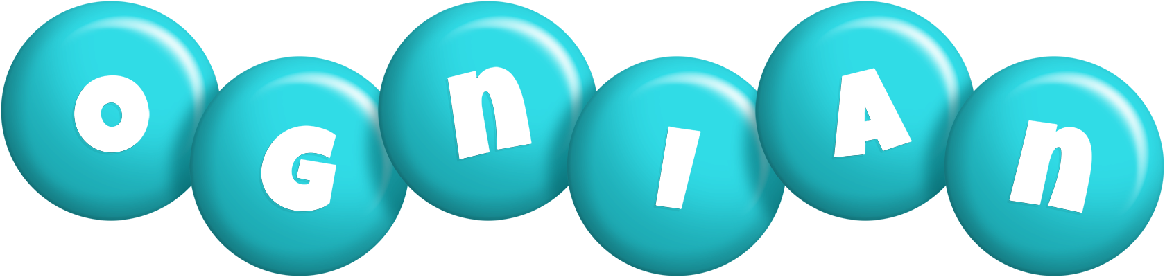 Ognian candy-azur logo