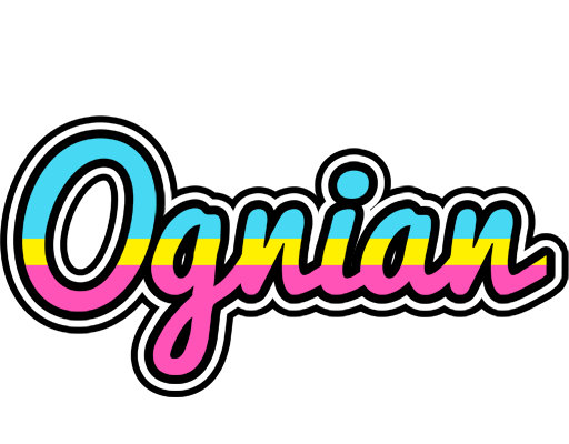 Ognian circus logo
