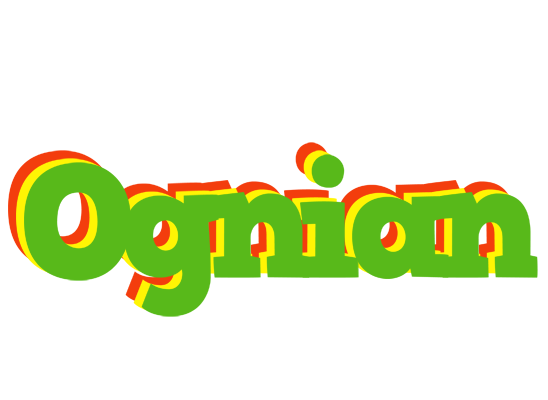 Ognian crocodile logo
