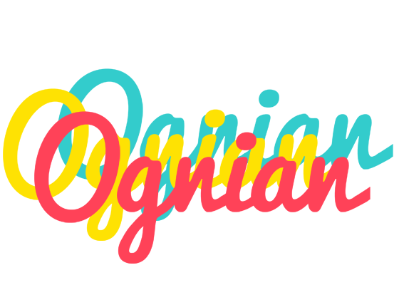Ognian disco logo