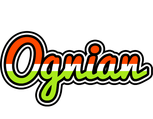 Ognian exotic logo