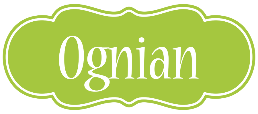Ognian family logo