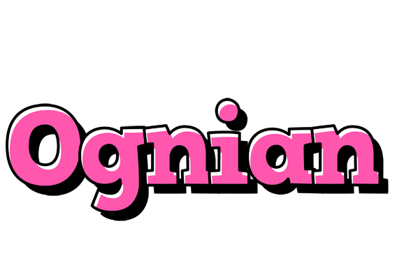 Ognian girlish logo
