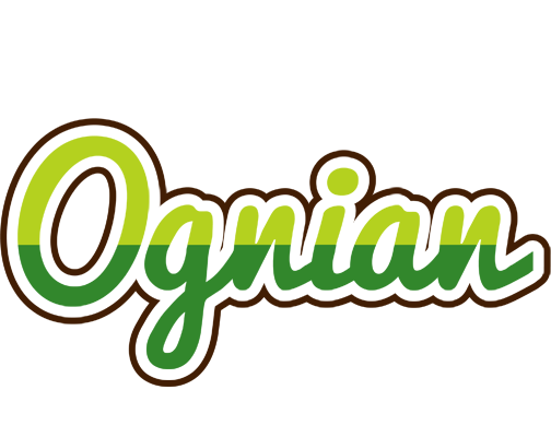 Ognian golfing logo