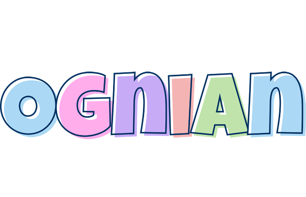 Ognian pastel logo