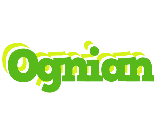 Ognian picnic logo
