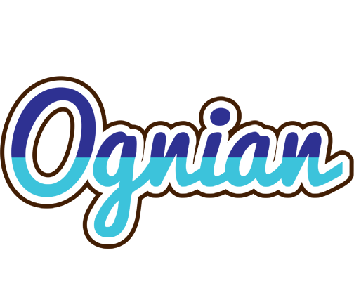 Ognian raining logo