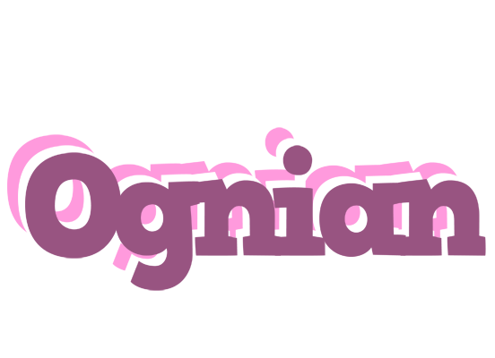 Ognian relaxing logo