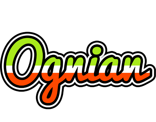 Ognian superfun logo