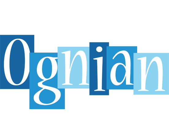 Ognian winter logo