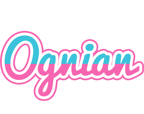 Ognian woman logo