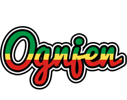 Ognjen african logo