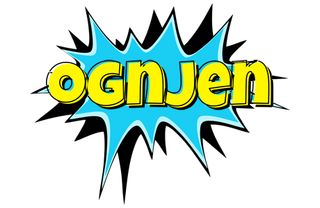 Ognjen amazing logo