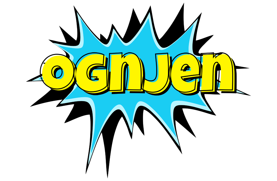 Ognjen amazing logo