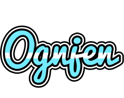 Ognjen argentine logo