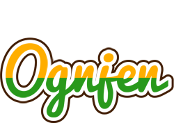 Ognjen banana logo