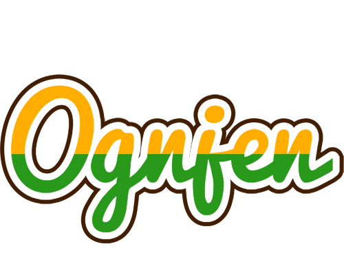 Ognjen banana logo
