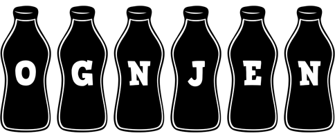 Ognjen bottle logo