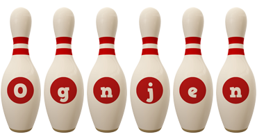 Ognjen bowling-pin logo