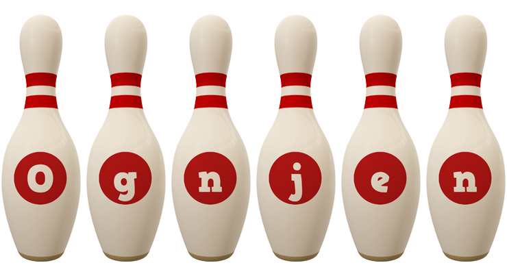 Ognjen bowling-pin logo