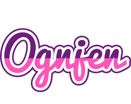 Ognjen cheerful logo