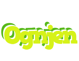 Ognjen citrus logo