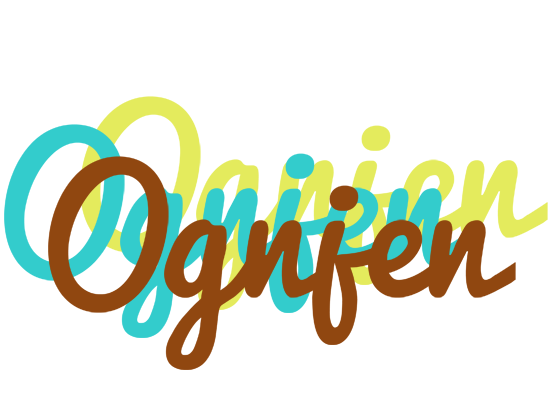 Ognjen cupcake logo