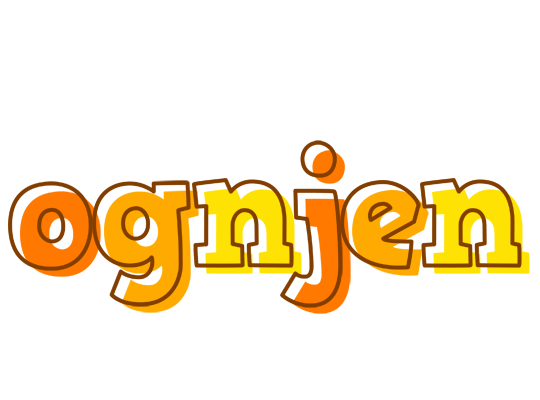 Ognjen desert logo