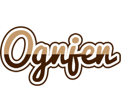 Ognjen exclusive logo