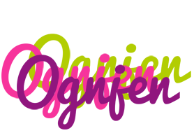 Ognjen flowers logo