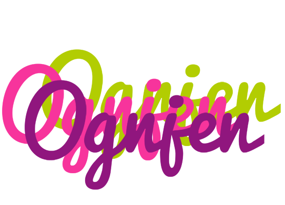 Ognjen flowers logo