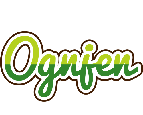 Ognjen golfing logo