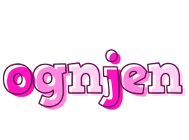 Ognjen hello logo