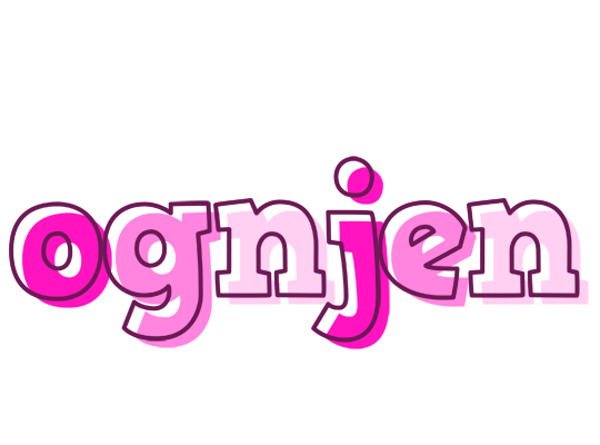 Ognjen hello logo