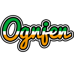 Ognjen ireland logo