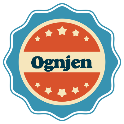 Ognjen labels logo