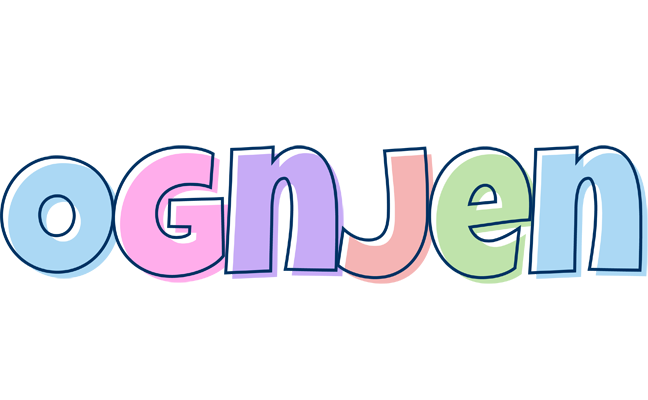 Ognjen pastel logo
